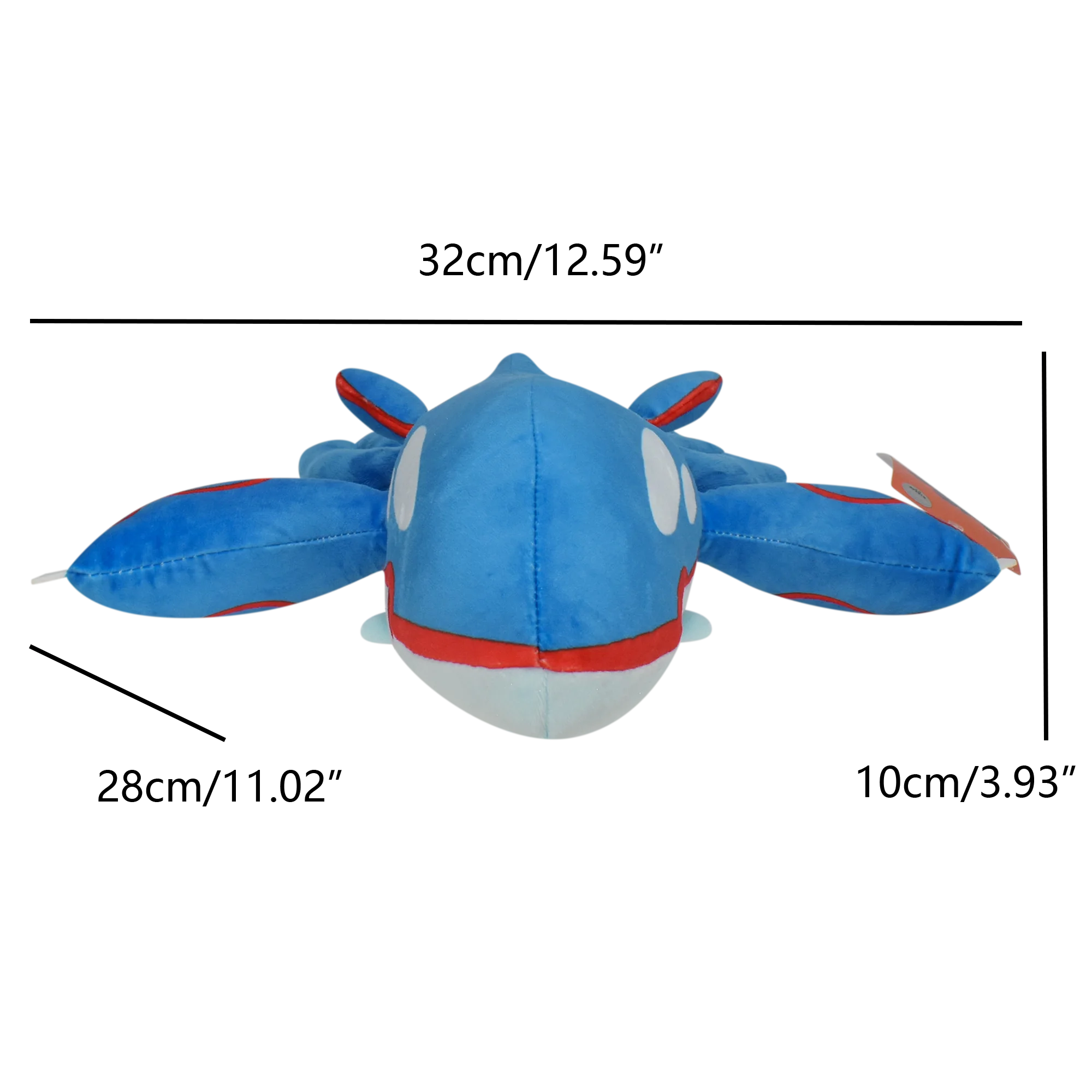 Pokemon Plushie - Groudon or Kyogre - 32CM