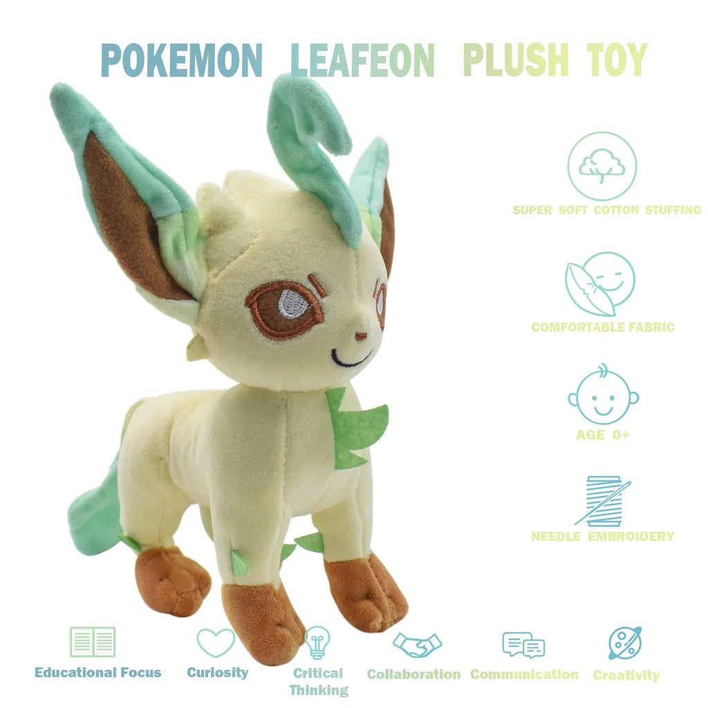 Pokemon Plushie - Eeveelutions & Shinies - 9 Types - (NO Eevee, Jolteon or Flareon)