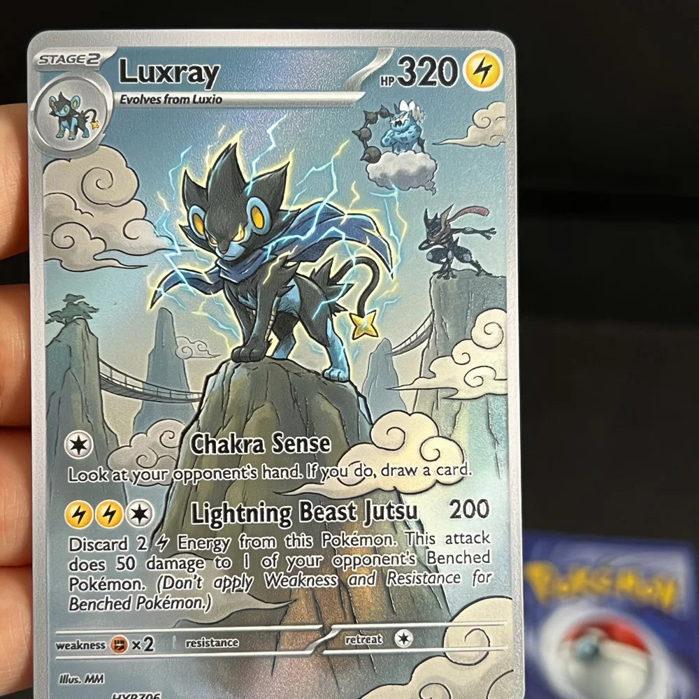 Land of Lightning - Naruto x Pokémon - Fan Art Card Set