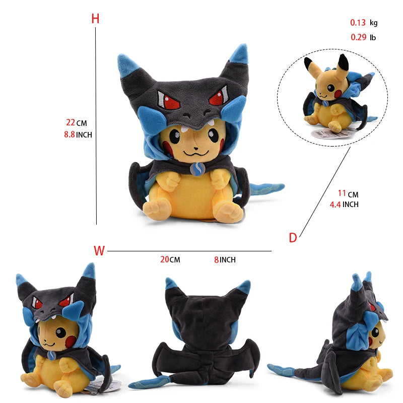 Pokemon Plushie - Cosplay Pikachu - 25CM