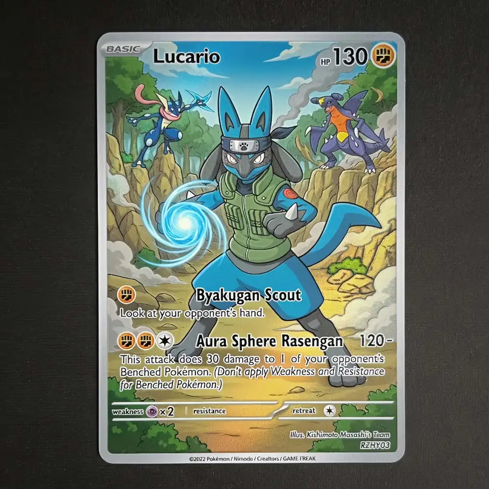 Scout Valley - Naruto x Pokémon - Fan Art Card Set