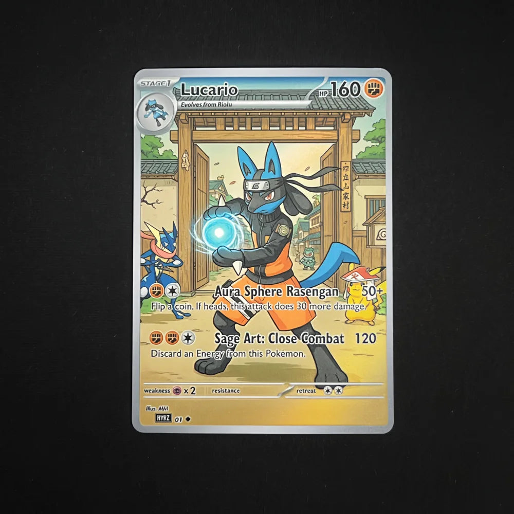 Konoha Gate - Naruto x Pokémon - Fan Art Card Set