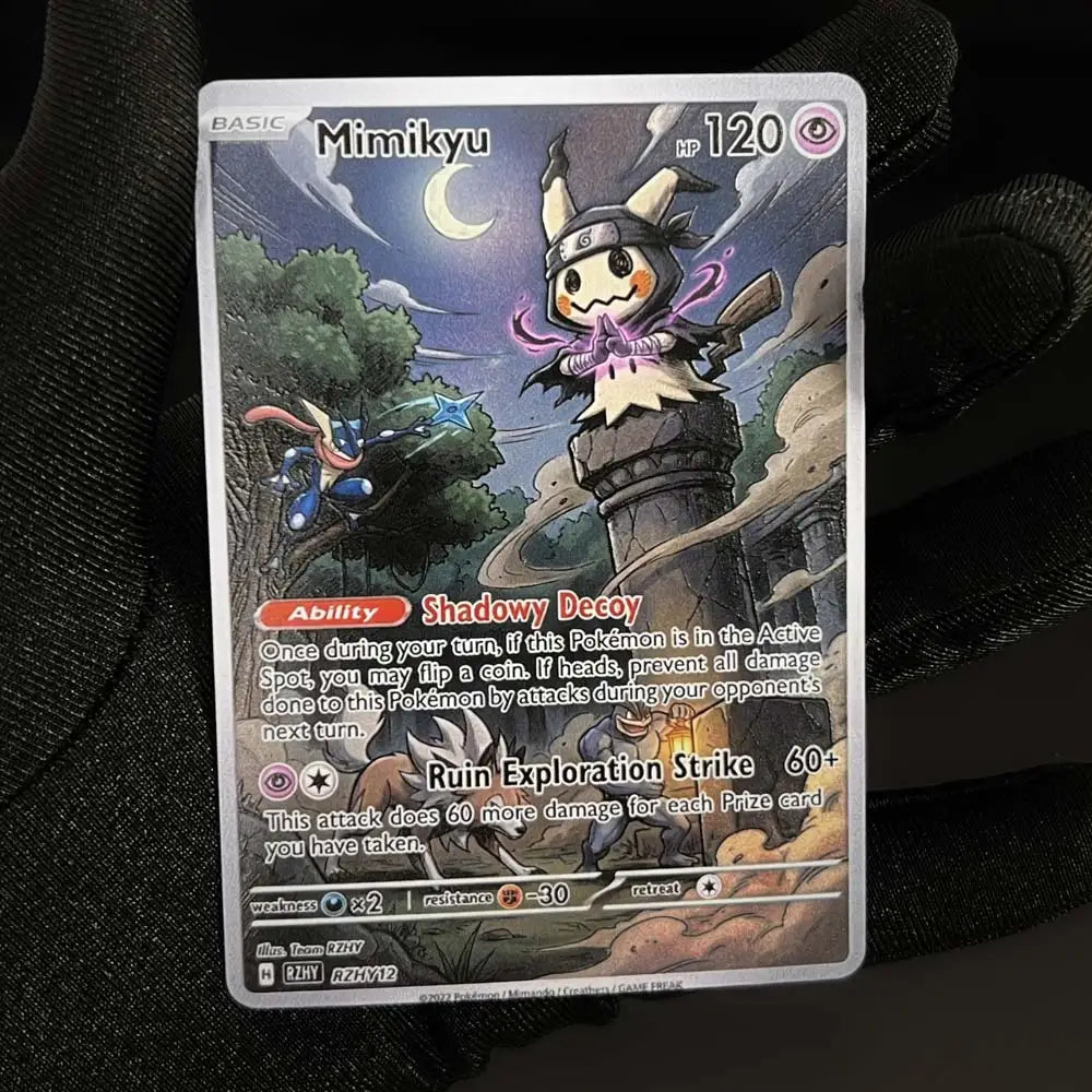 Night Stalker - Naruto x Pokémon - Fan Art Card Set