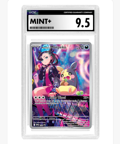 CGC 9.5 Marnie's Morpeko 206 - Scarlet & Violet Promo - Slab - ENG