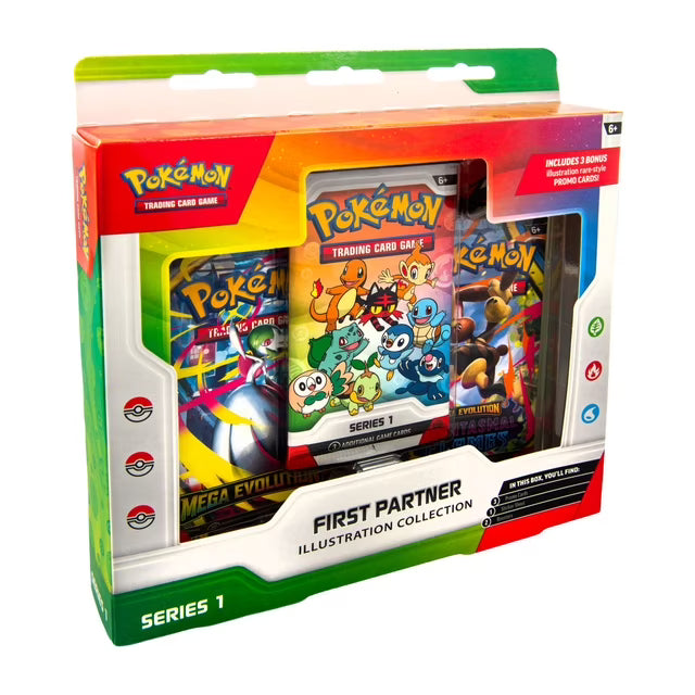 Pokémon TCG: First Partner Illustration Collection Box - Series 1