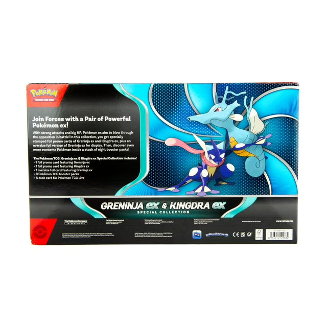 Pokemon TCG: Greninja and Kingdra EX - Special Collection Box
