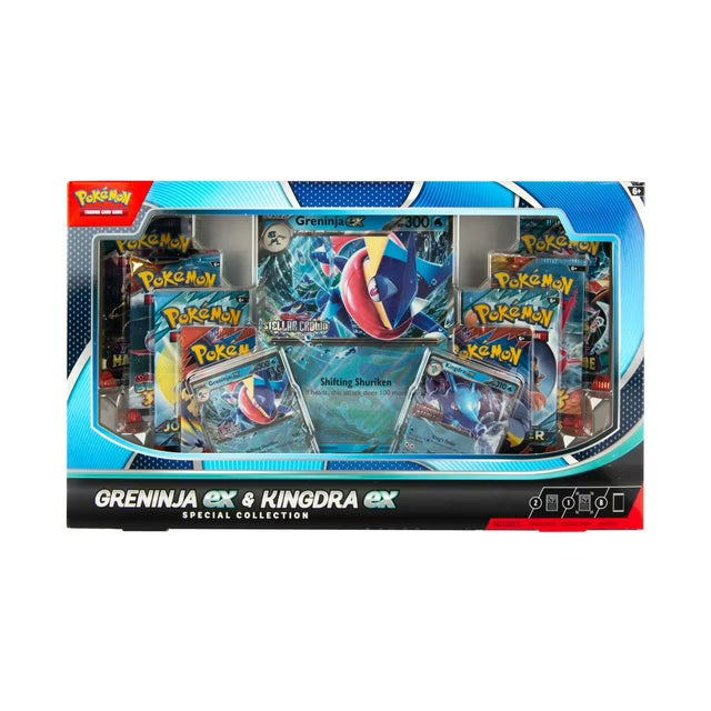 Pokemon TCG: Greninja and Kingdra EX - Special Collection Box