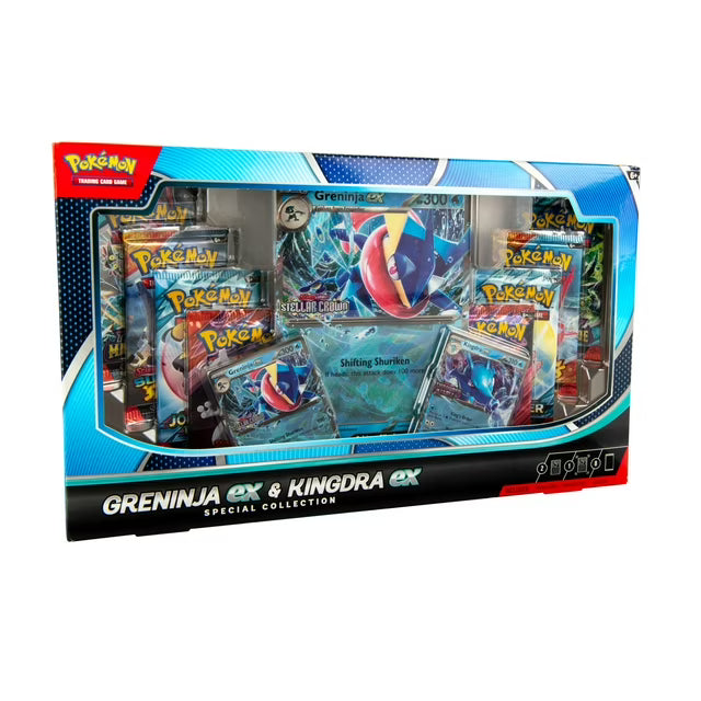 Pokemon TCG: Greninja and Kingdra EX - Special Collection Box
