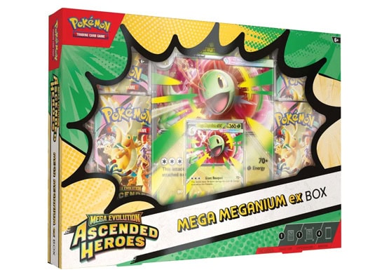Pokémon TCG: Mega Evolution - Ascended Heroes - Mega Meganium EX Box