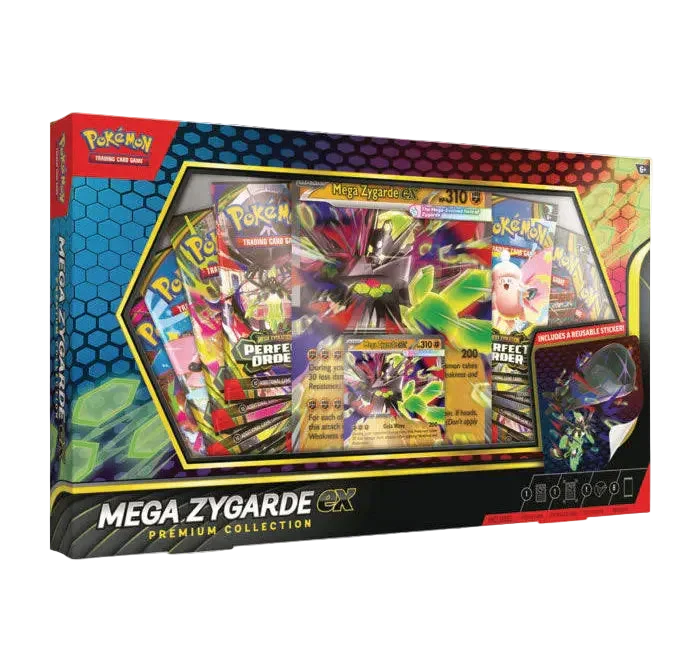 Pokémon TCG: Mega Zygarde ex Premium Collection - 8 Packs