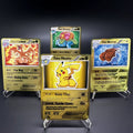 Fan Art Card Set - Pokémon - METAL - Thicc Gold by TBGuy