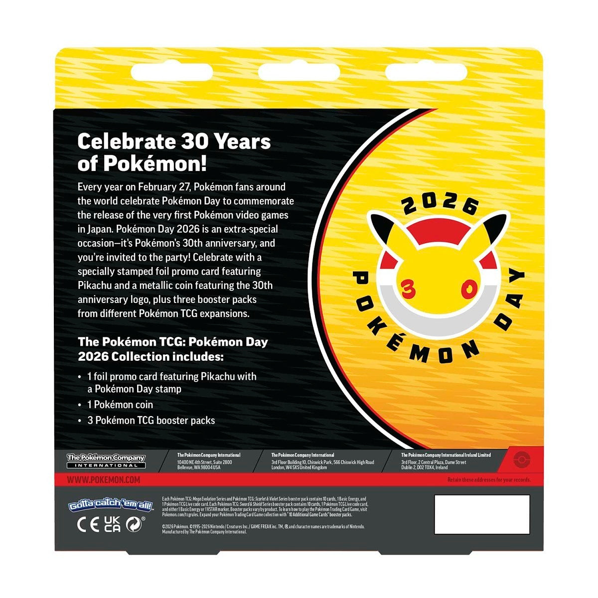 Pokemon TCG: Pokemon Day 2026 Collection Box