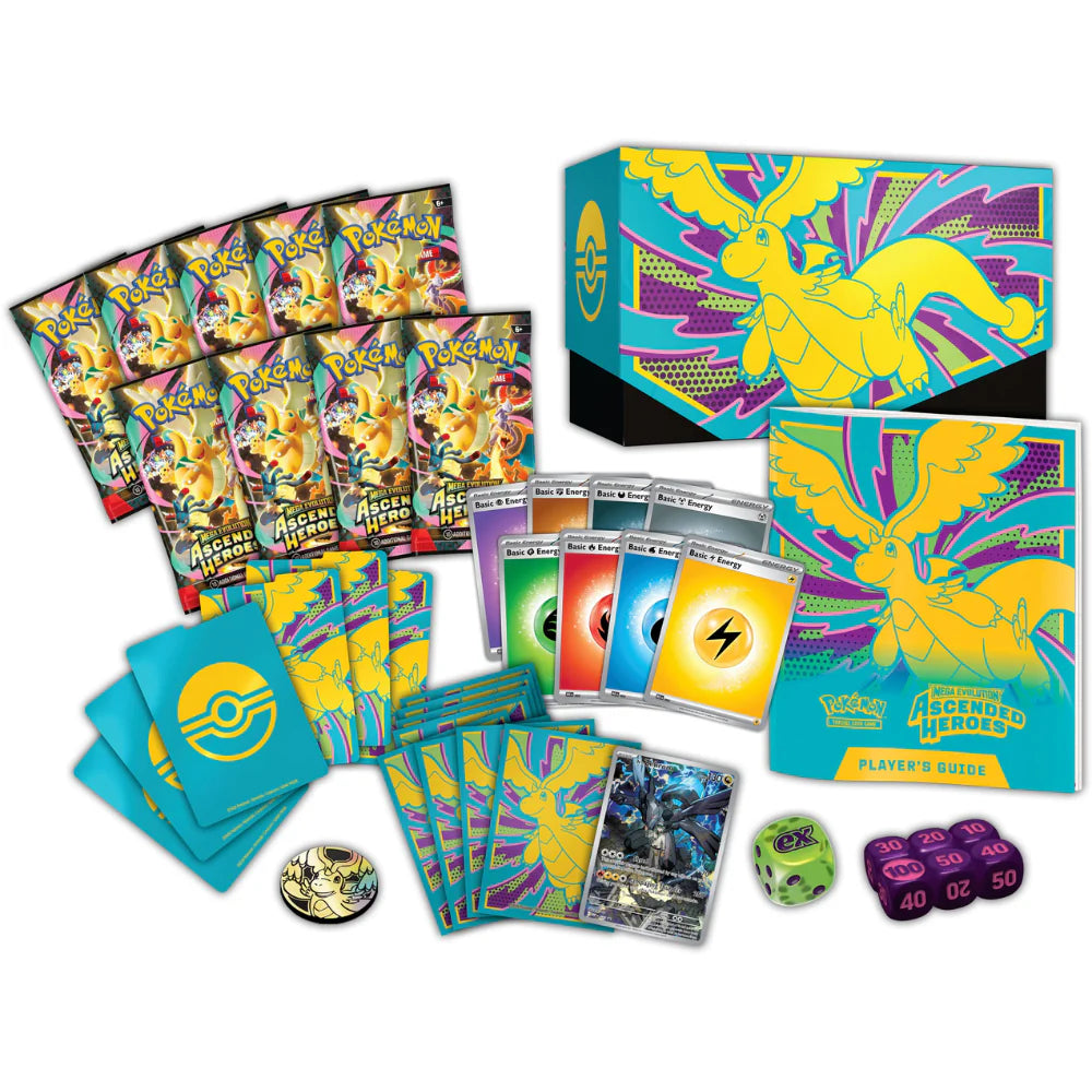 Pokémon TCG: Mega Evolution - Ascended Heroes - Elite Trainer Box (ETB)