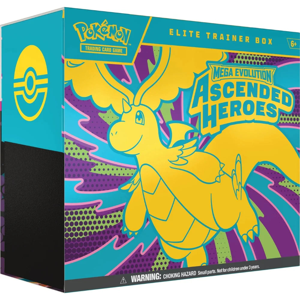 Pokémon TCG: Mega Evolution - Ascended Heroes - Elite Trainer Box (ETB)
