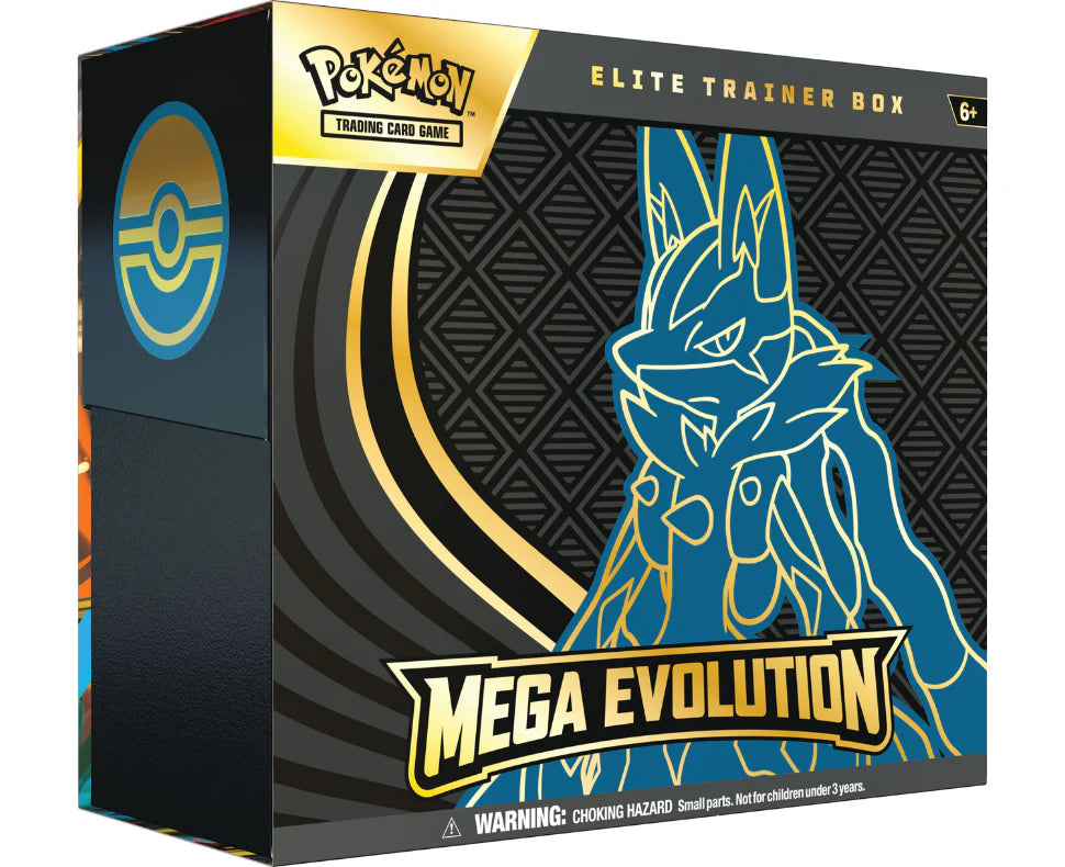 Pokémon TCG: Mega Evolution - Base Set - Mega Lucario - Elite Trainer Box (ETB)