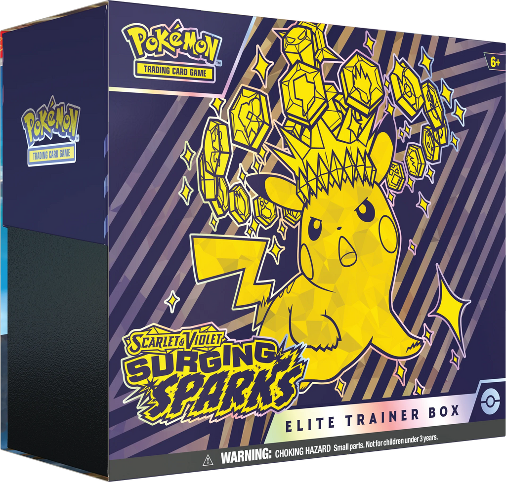 Pokémon TCG: Scarlet & Violet-Surging Sparks - Elite Trainer Box (ETB)