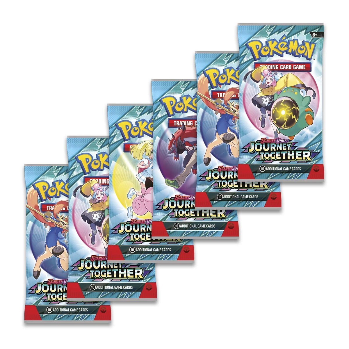 Pokémon TCG: Scarlet & Violet - Journey Together - Booster Bundle - 6 Packs