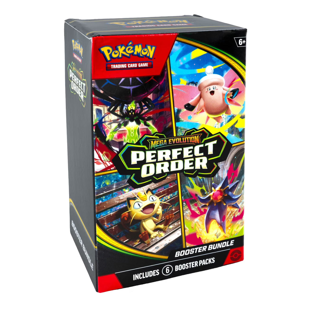 Pokémon TCG: Mega Evolutions - Perfect Order - Booster Bundle - 6 Packs