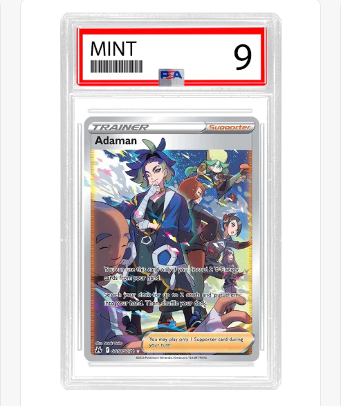 PSA 9 Adaman GG57/GG70 - Crown Zenith Galarian Gallery - Slab - ENG