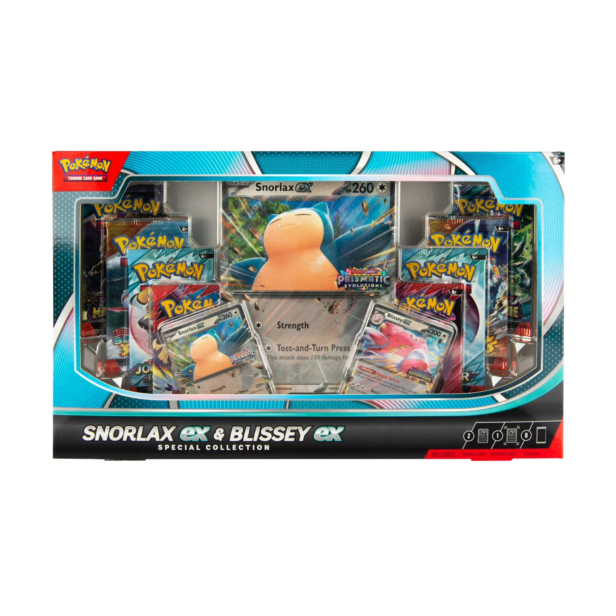 Pokemon TCG: Snorlax and Blissey EX - Special Collection Box
