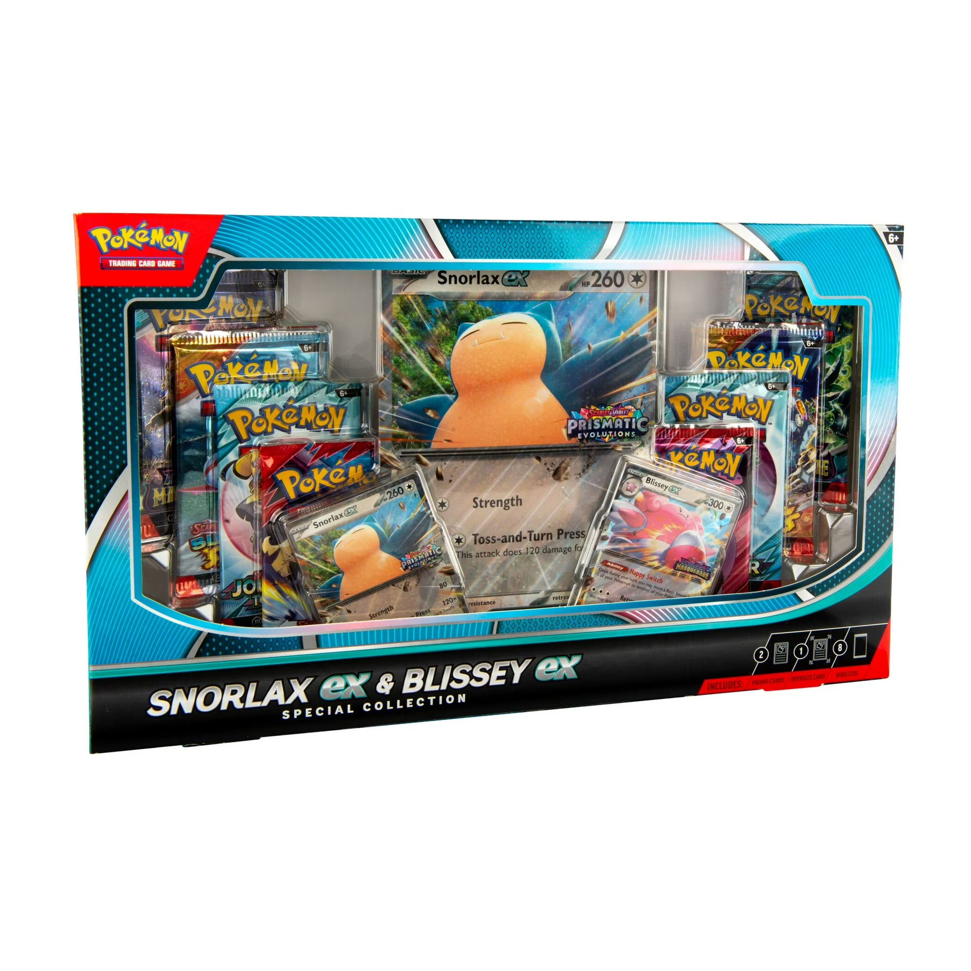Pokemon TCG: Snorlax and Blissey EX - Special Collection Box