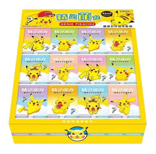 Blind Box - Pika Keychain - Single or Box (24)