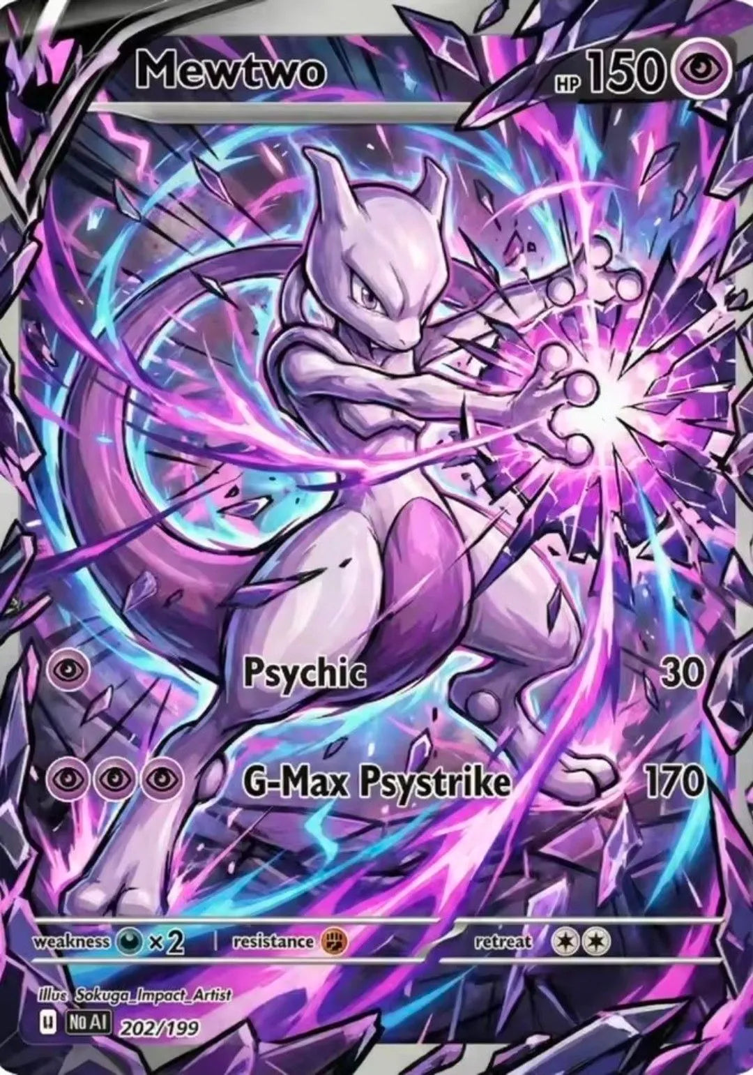 Fan Art Card Set - Pokémon - Aura Break by Sakugan Impact