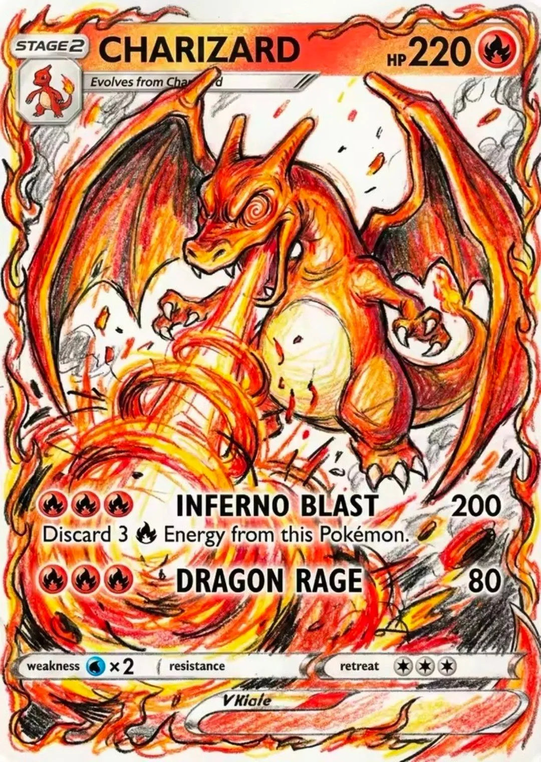 Fan Art Card Set - Pokémon - Primal Pencil by Sakugan Impact