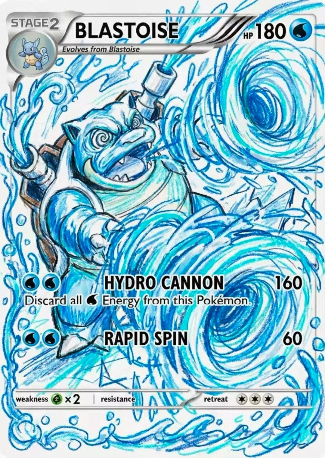 Fan Art Card Set - Pokémon - Primal Pencil by Sakugan Impact