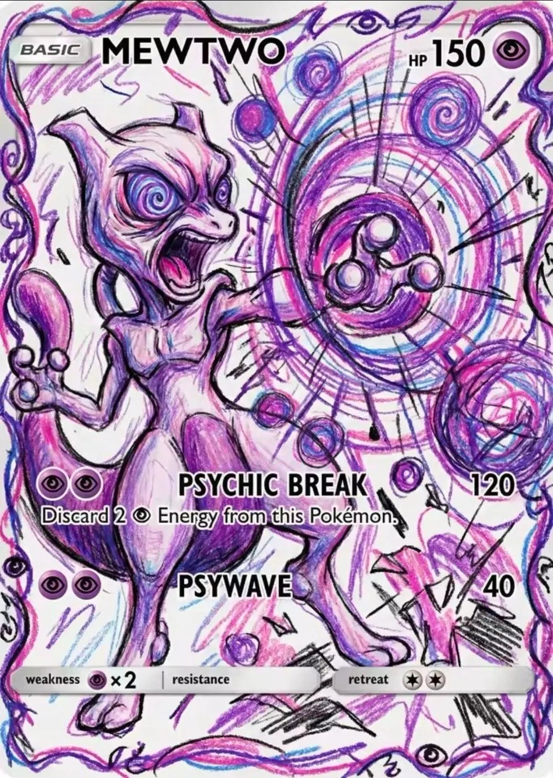 Fan Art Card Set - Pokémon - Primal Pencil by Sakugan Impact