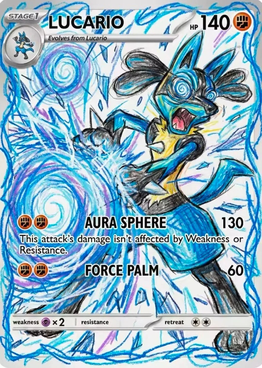 Fan Art Card Set - Pokémon - Primal Pencil by Sakugan Impact