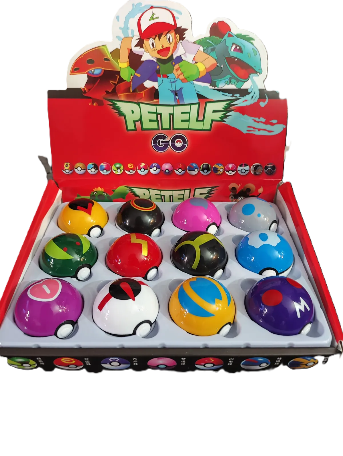 Blind Box - Pet Elf GO - Pokeball - Single or Box (12)