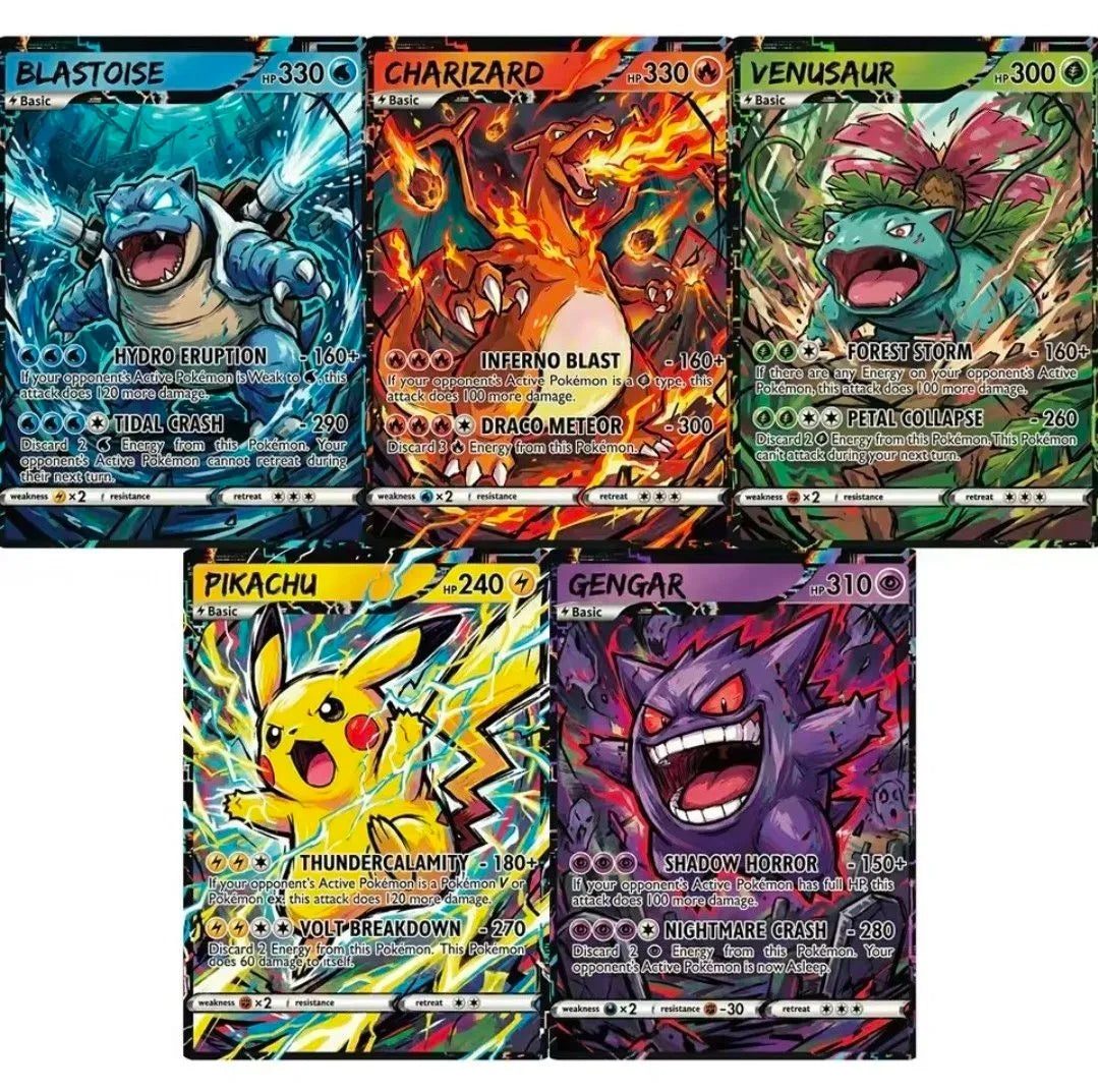 Fan Art Card Set - Pokémon - Static Sketch by Vandalized Vintage